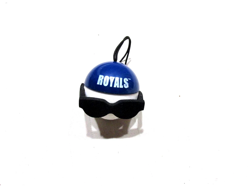 Kansas City Royals Baseball Team Antenna Topper with Rear View Mirror Cord - Image 1 of 2
