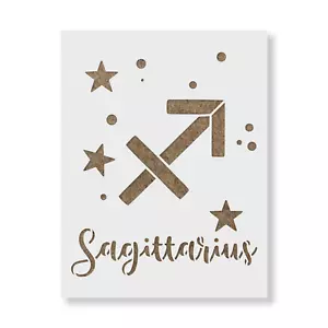 Stencil simbolo zodiacale Sagittario - Foto 1 di 4