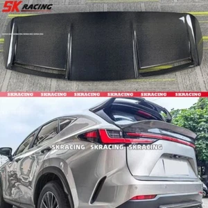 Carbon Fibre Rear Roof Spoiler Tail Lip Wing Fit 2022-2024 Lexus NX 250 350 350h - Picture 1 of 21