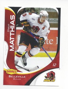 2007-08 Belleville Bulls (OHL) Shawn Matthias