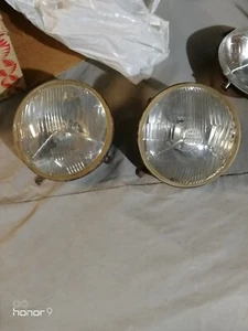 FARO FANALE ANTERIORE TONDO - SIEM 4951 - PER FIAT 500 AUTO D'EPOCA - COPPIA - Foto 1 di 7