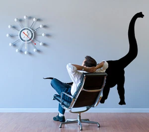 BRACHIOSAUR DINOSAUR BRONTOSAURUS WALL DECOR DECAL - Picture 1 of 1