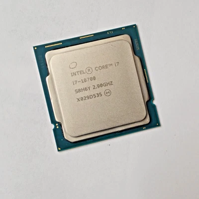 Intel Core i7-10700 @ 2.90 GHz ( Turbo 4.80 GHz ) Desktop Processor ( LGA 1200 ) - Image 1 of 2