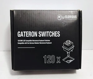 GLORIOUS PC GAMING RACE SMD LED COMPATIBLE KEYBOARD GATERON SWITCHES CLEAR - Picture 1 of 6