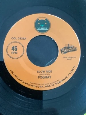Foghat – Slow Ride / Fool For The City    7” vinyl . - Image 1 of 2