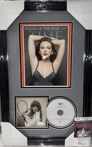 Taylor Swift Signed Framed The Tortured Poets Department CD JSA COA W/ Heart ❤️ - Picture 1 of 1