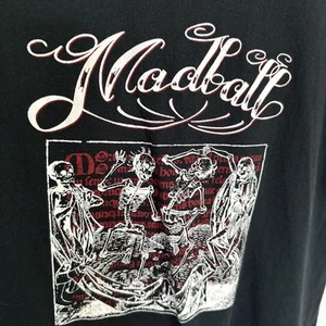 Authentic Madball New York City Hardcore T Shirt Medium Original 2007 Skeletons - Picture 1 of 4