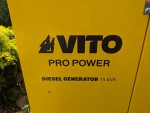 VITO Diesel Generator Notstrom 15kVA - Bild 1 von 5
