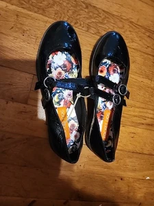 Zapatos sin cordones para mujer Rocket Dog Mary Jane de cuero negro talla 6 - Imagen 1 de 4
