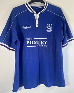 Vintage Rare Portsmouth 1999 Home Shirt With Sponsor Pompey Sport - Size XL Mens - Picture 1 of 9