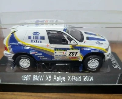 Coche diecast Solido BMW X5 Rally X-Raid 2004 modelo miniatura 1/43 sin caja usado Foto 1 de 4