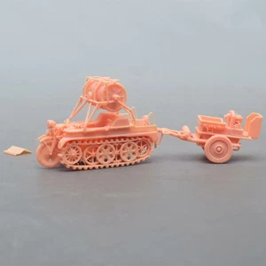 Kit impreso en 3D alemán 1/72 SDKFZ2 media pista motocicleta + fuente de alimentación vehículo - Imagen 1 de 6