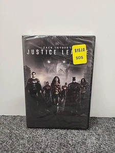 Zack Snyder's Justice League (DVD, 2021) Brand New Sealed Free Shipping - Foto 1 di 3