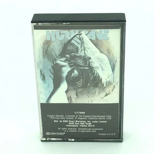 HURRICANE “Over The Edge” Enigma 1988 Black Shell Cassette Tape - Tested - Picture 1 of 5