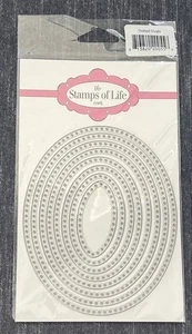 The Stamps of Life DOTTED OVALS Die Set Many sizes - Picture 1 of 1