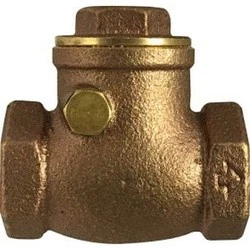 940359 Swing Check Valve, 3 in Nominal, FPT, C85700 Brass Body, Import - Image 1 of 1