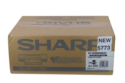 Sharp VC-GH600SM(S) | VHS Videorecorder | NEW IN BOX - Bild 1 von 2
