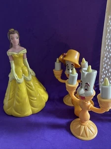Disney Beauty And Beast Belle 7" Lumiere - Picture 1 of 7