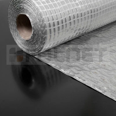 Vapour Barrier Thermal Insulation Aluminium Foil Membrane VCL-50 & 75 SQ/M Rolls - Image 1 of 4