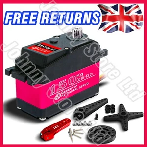 DS51150-12V 150kg EXT HIGH TORQUE 180° 1/5 Scale Metal Gear Digital RC Car Servo - Picture 1 of 4