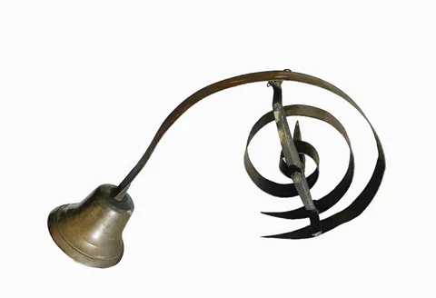 ANTIQUE SHOP KEEPERS DOOR/SERVANT BELL Bronze Bell General Store Cover