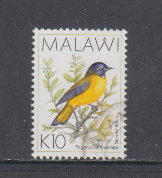 MALAWI  : 1988-94  - USED - SCOTT #  533a  BIRDS  H.V. - Image 1 of 1