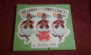 1965 Orlando and the Three Graces by Kathleen Hale First Edition Hardcover Vtg - Picture 1 of 9