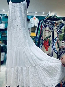 Maxikleid Sommerkleid 100% Baumwolle - Bild 1 von 4