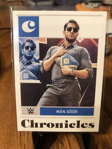 Panini WWE Chronicles 2022 MAN SOOR SmackDown Wrestling Card #74