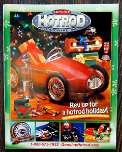 Oryginalny katalog bożonarodzeniowy Hotrod Hardware Inc., 2010: zabawki samochodowe, odzież i inne