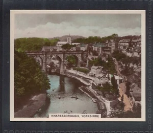 KNARESBOROUGH - 80 + Jahre alte englische Tabakkarte # 219 - Bild 1 von 2