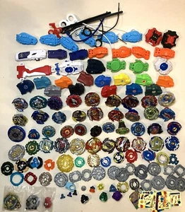 Takara Tomy Hasbro Beyblade Huge Lot Burst Bakuten Shoot Metal Fury & Parts - Picture 1 of 16