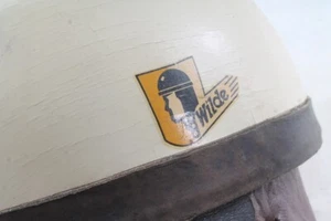 alter Helm WILDE Vintage Retro Motorradhelm Motorrad Größe ca. 55 - Picture 1 of 19