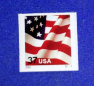 3632a "USA" FLAG (PNC) PLATE# S1111 COIL "SINGLE" (37c) STAMPS 2003 DATE - Picture 1 of 1