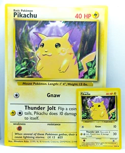 PIKACHU 1999-2000 Top Deck Promo JUMBO/OVERSIZED Base Set - Pokemon Card WOTC - Bild 1 von 3