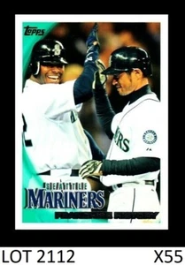 1-2010 TOPPS BASE MARINERS TEAM KEN GRIFFEY JR ICHIRO MARINERS CARD#515 QTY - Picture 1 of 2