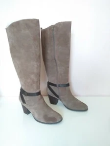 CROWN VINTAGE Azteca Equestrian Inspired Riding Knee Boot Size 9.5 - Picture 1 of 8
