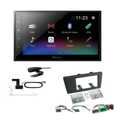 Pioneer Autoradio Bluetooth DAB Apple für Volvo S60 I 2000 bis 2003 schwarz - Bild 1 von 4