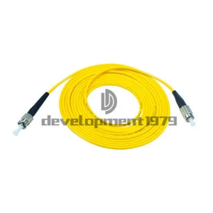 2pcs 15M FC Zu St Sm Simplex 9/125 3.0mm Faseroptik Patch Kabel Pullover Kabel - Afbeelding 1 van 10