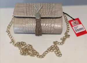valentino by mario valentino Cross Body bag - Audrey Snake Effect - Ecru - New ! - Picture 1 of 8