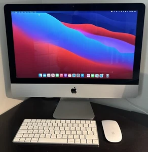 Apple iMac 21.5" desktop computer All-in-one Mid 2014 i5 1.4GHZ 8GB 500GB - Afbeelding 1 van 5