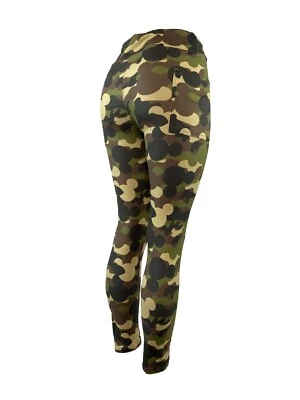 Mickey Mouse Camouflage Ears Camo Leggings Capri Shorts Multiple Sizes POCKETS - Image 1 of 4