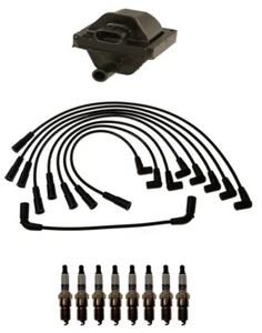Ignition Wires 1 Coil 8 Spark Plugs Kit ACDelco For Cadillac Escalade 5.7L 99-00 - Picture 1 of 1
