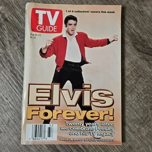 Vintage TV Guide August 16-22 1997 Elvis Cover 1 Of 4 Collectors Edition - Imagen 1 de 10