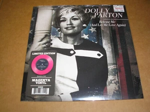 Dolly Parton - Release Me (And Let Me Love Again) 7" single new magenta vinyl - Picture 1 of 2