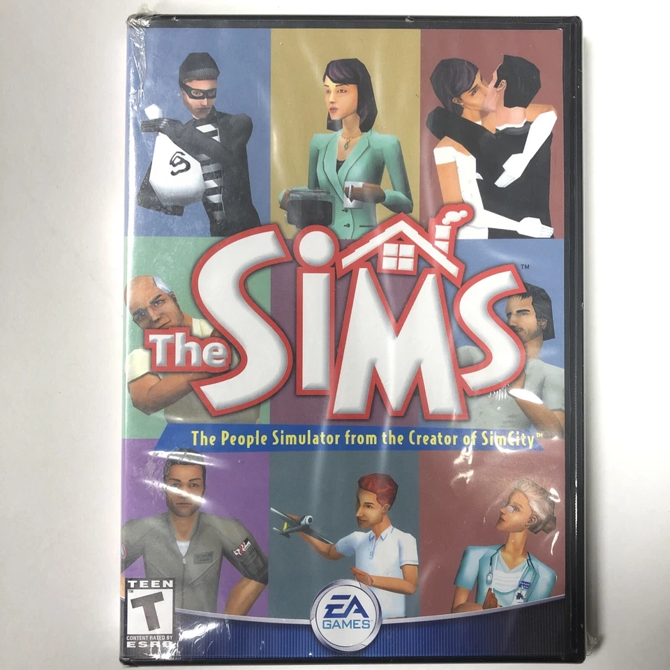 The Sims - The People Simulator from the Creator of SimCity, PC Windows 98 NIB - Image 1 of 2