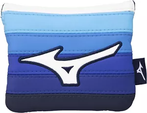 MIZUNO Golf Men's Putter Mallet Type Head Cover Tour Series White Blue 5LGH2516 - Picture 1 of 1