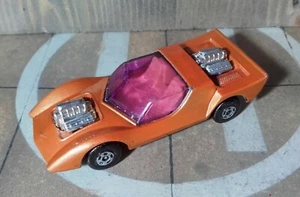 Matchbox Superfast n° 4B GRUESOME TWOSOME 1-75 Serie 1972 Gold-Orange Scala 1:60 - Foto 1 di 12
