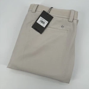 G/FORE Mens 34×34 Golf Pants Cream Stone Straight Leg  G4MF22B40FB $165 - Picture 1 of 13