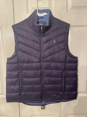 Izod Puffer Vest Blue Large - Image 1 of 4